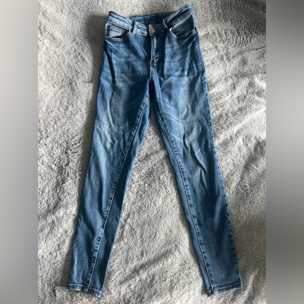 Wax Jean Women's Light Blue Skinny Jeans - Size 5/27
